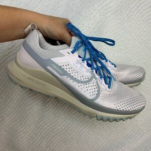 Nike React Pegasus Trail 4 Women’s Running Shoes Size 11 White Pink Trail